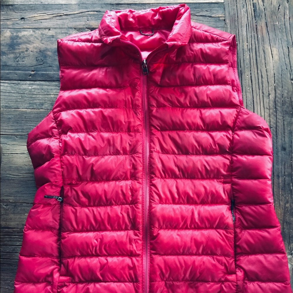 REI ladies lightweight down vest!